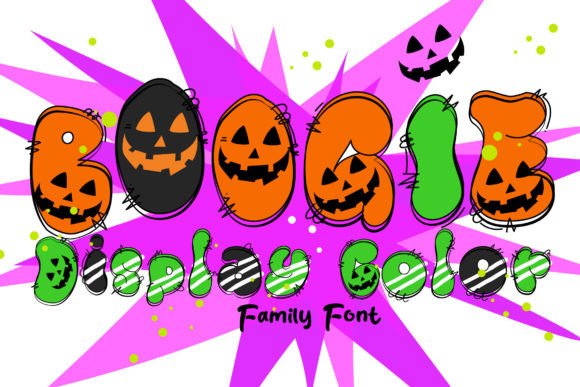 Bring the Spooky Fun to Life with the Boogie Typeface
