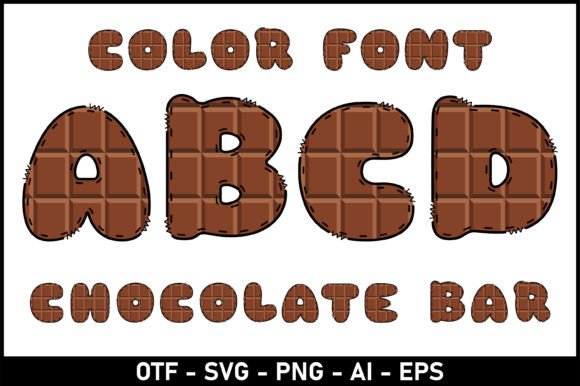 Chocolate Bar: A Playful Font for Creative Branding