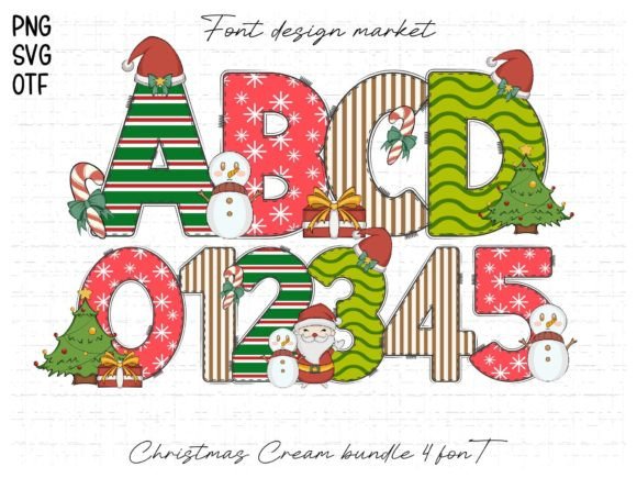 Christmas Cream: Your New Favorite Festive Typeface