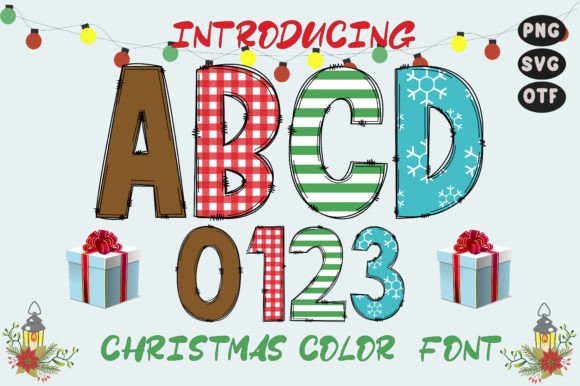 Christmas Letters: Your Go-To Festive Color Font