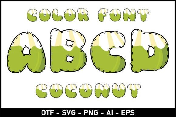 Coconut: The Playful Display Font for Creative Brands