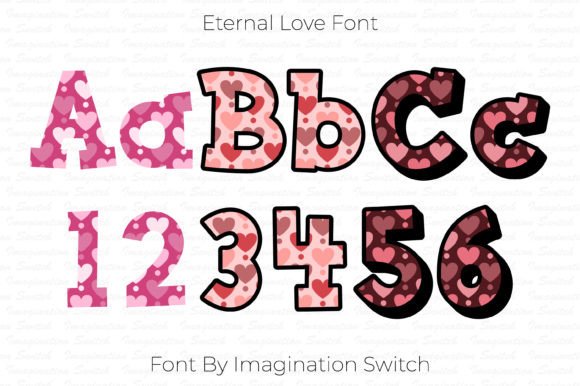 Eternal Love: A Creative Font for Unforgettable Branding