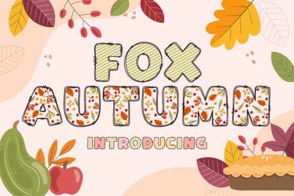 Fox Autumn: Crafting Warmth and Charm in Every Letter