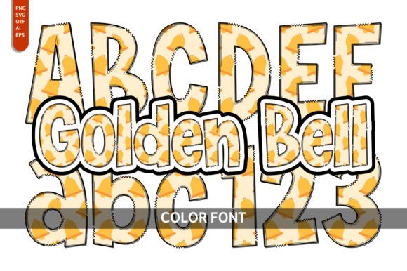 Golden Bell: A Playful Font for Creative Projects