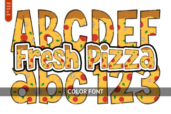 Infuse Your Designs with a Playful Twist Using Fresh Pizza