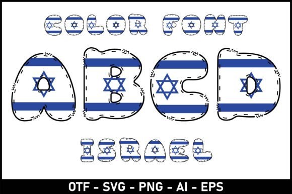 Israel: A Creative Font for Playful and Artistic Designs