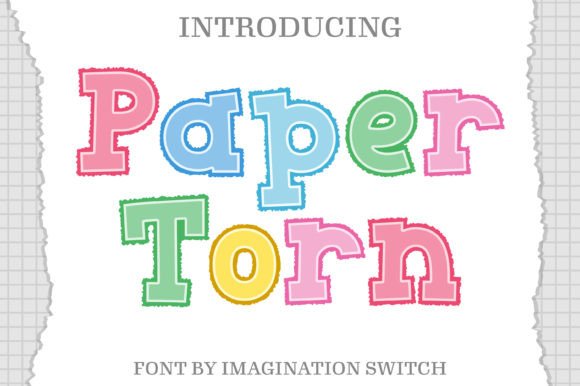 Paper Torn: A Fresh Take on Colorful, Edgy Typography