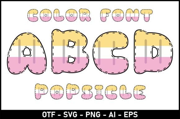 Popsicle: A Playful Font for Creative Projects