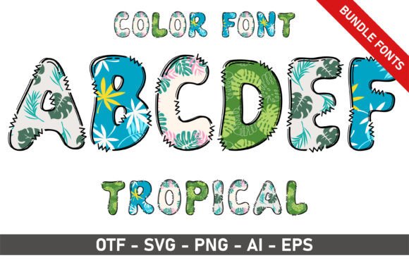 Tropical Bundle: Infusing Playful Energy into Your Creative Projects